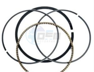 Product image: Yamaha - 1TA116100000 - PIST0N RING SET (STD) 