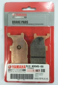 Product image: Yamaha - 5VXW00450000 - BRAKE PAD KIT 