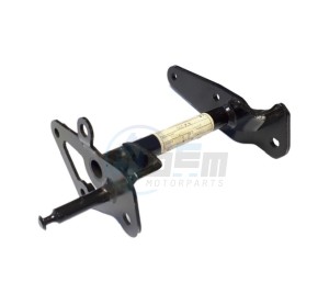 Product image: Gilera - 668461 - COMPLETE SIDE STAND COUPLING PLATE 