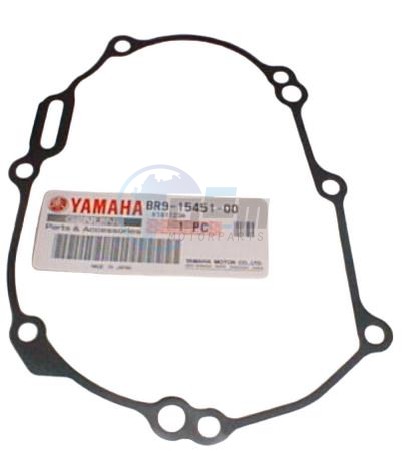 Product image: Yamaha - BR9154510000 - GASKET, CRANKCASE COVER 1  0