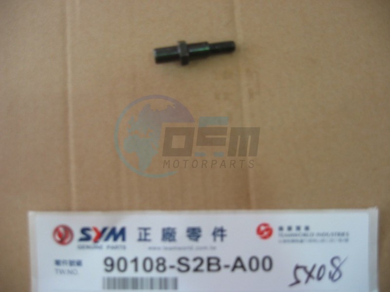 Product image: Sym - 90108-S2B-A00 - SIDE STAND BOLT  1