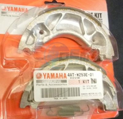 Product image: Yamaha - 4ATW253E0100 - BRAKE SHOE KIT  0