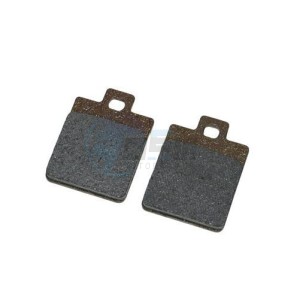 Product image: Gilera - 647157 - Brake pads kit (GRIMECA) 