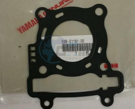 Product image: Yamaha - 53BE11810000 - GASKET, CYLINDER HEAD 1  0