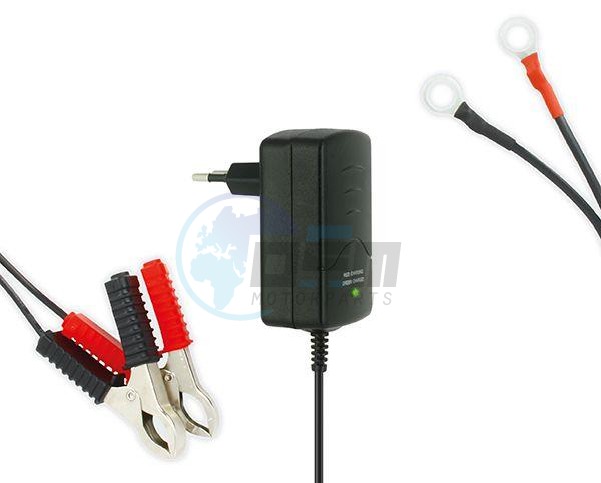 Product image: Kyoto - ACCUB02 - Battery  lader Moto and Scooter - for Battery Acid  0