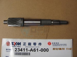 Product image: Sym - 23411-A61-000 - DRIVE SHAFT 