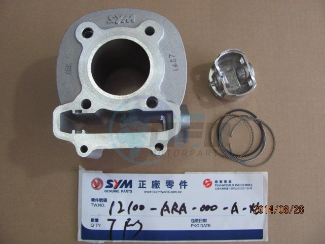 Product image: Sym - 12100-ARA-000-A - CYLINDER SET  0