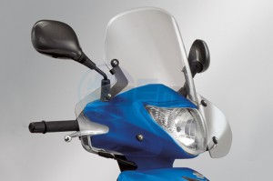 Product image: Suzuki - 99000-99074-68N - WINDSCREEN UX125/150 