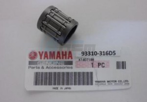 Product image: Yamaha - 93310316D500 - BEARING, CYLINDERICAL  