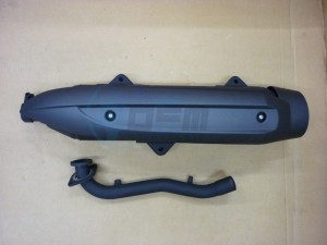 Product image: Sym - 18000-L4A-000 - EXH. MUFFLER ASSY.  (PROTECTOR:GY-7450U) 