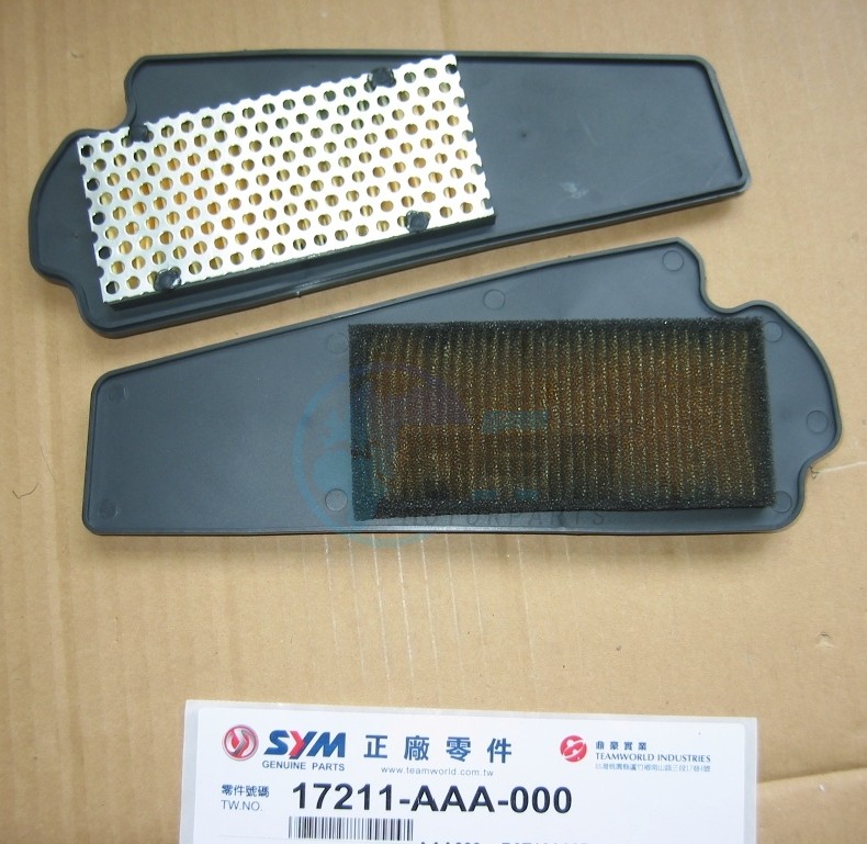 Product image: Sym - 17211-AAA-000 - AIR/C. ELEMENT COMP  0