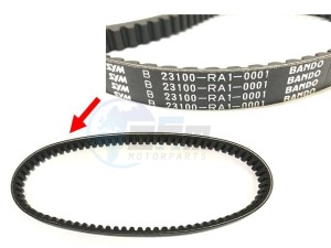 Product image: Sym - 1B01RA101 - DRIVE BELT 