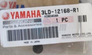 Product image: Yamaha - 3LD12168R100 - PAD, ADJUSTING (1.70) 1.70 MM 