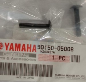 Product image: Yamaha - 901500500800 - SCREW, ROUND HEAD 