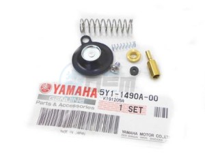 Product image: Yamaha - 5Y11490A0000 - DIAPHRAGM SET 1 