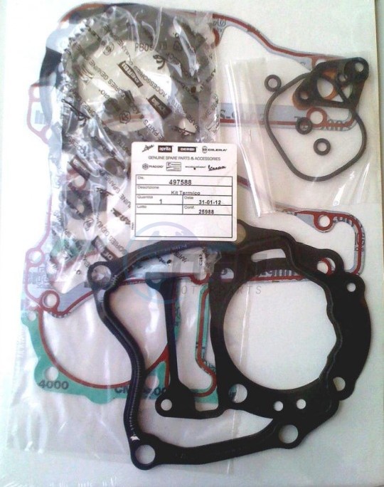 Product image: Gilera - 497588 - Cylinder gasket kit  0