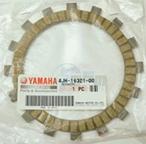 Product image: Yamaha - 4JH163210000 - PLATE, FRICTION 