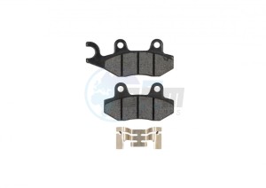 Product image: Aprilia - 867239 - Kit Brake pads couple 