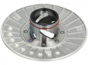 Product image: Aprilia - 878651 - DRIVEN MOVING HALF PULLEY WITH I.P. 