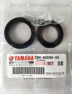 Product image: Yamaha - 26HW00980000 - PUSH LEVER SEAL KIT 