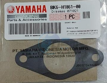 Product image: Yamaha - BK6H18610000 - GASKET  0