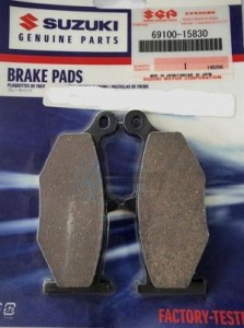 Product image: Suzuki - 69100-15830 - Pad Set 