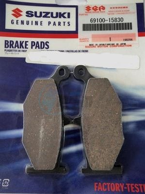 Product image: Suzuki - 69100-15830 - Pad Set  0