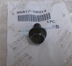 Product image: Yamaha - 958170801400 - BOLT, FLANGE 