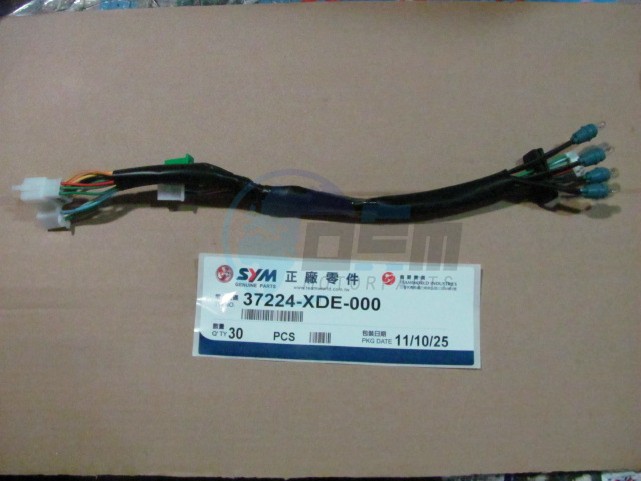 Product image: Sym - 37224-XDE-000 - METER CORD COMP  0