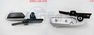 Product image: Sym - 5062B-L4A-010 - L. PILLION STEP ASSY 