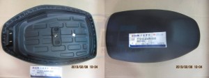 Product image: Sym - 77200-AWR-000 - DOUBLE SEAT 