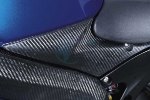 Product image: Suzuki - 990D0-02HSP-CRB - CARBON UNDER SEAT PANEL 