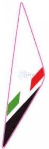 Product image: Gilera - 2H000012 - LH Windshield decal 