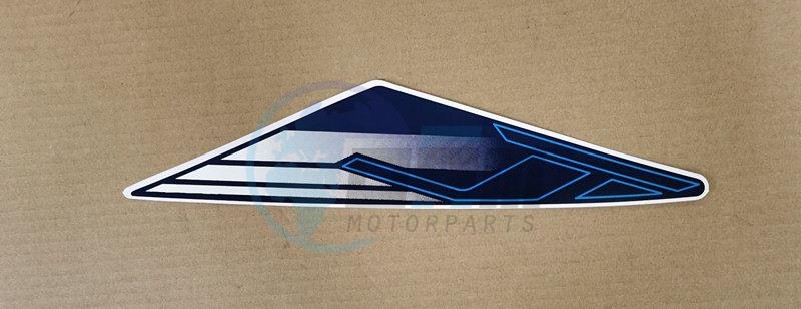 Product image: Sym - 87128-XB7-000-T3 - L. BODY COVER STRIPE A(BLUE)  0