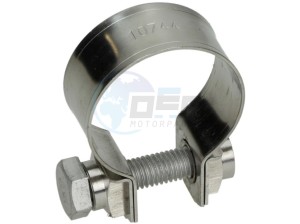 Product image: Piaggio - 8449404 - REATING CLAMP 