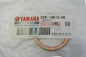 Product image: Yamaha - 2CR146130000 - GASKET, EXHAUST PIPE 