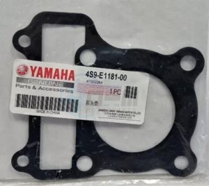 Product image: Yamaha - 4S9E11810000 - GASKET, CYLINDER H 