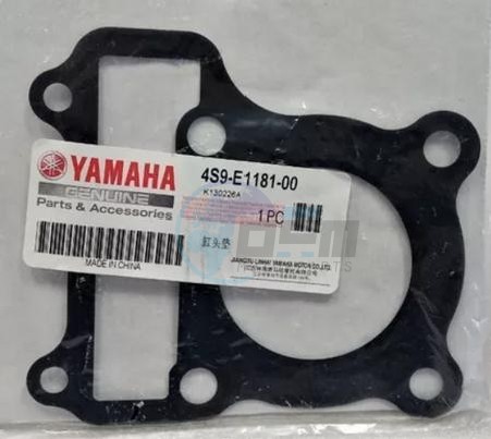 Product image: Yamaha - 4S9E11810000 - GASKET, CYLINDER H  0