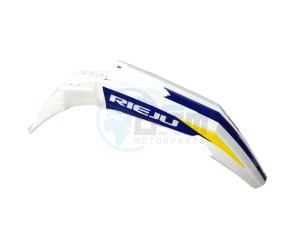 Product image: Rieju - 0/R00.050.5024 - FRONT MUDGUARD WITH STICKER 390.5340 