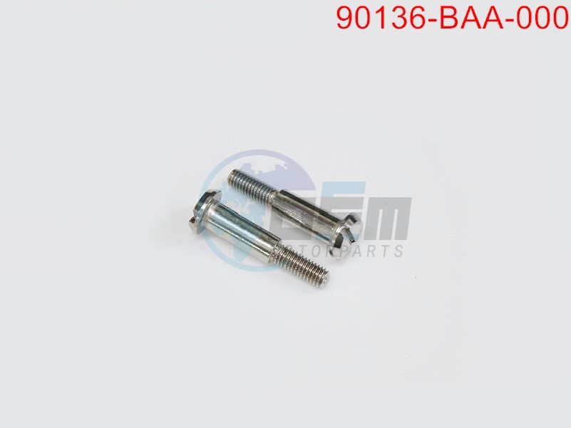 Product image: Sym - 90136-BAA-000 - HANDLE LEVER PIVOT BOLT  0