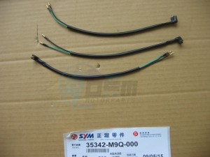 Product image: Sym - 35342-A3B-000 - FR. STOP SW. ASSY 