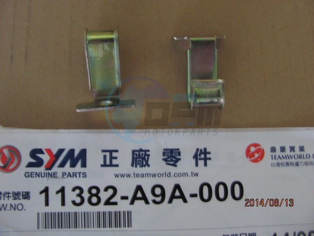 Product image: Sym - 11382-A9A-000 - BRAKE CABLE CLAMPER  0