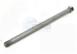 Product image: Aprilia - 00H01304202 - REAR WHEEL AXLE SUB-ASSEMBLY G 