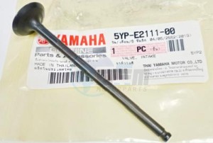 Product image: Yamaha - 5YPE21210000 - VALVE, EXHAUST 