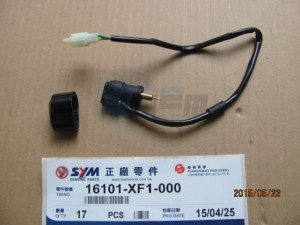 Product image: Sym - 16101-XF1-000 - CARB.AUTO BY-ST ASSY 