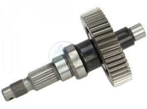 Product image: Piaggio - B017775 - REAR WHEEL AXLE WITH I.P. 