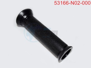 Product image: Sym - 53166-N02-000 - L HANDLE GRIP 