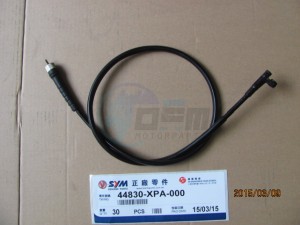 Product image: Sym - 44830-XPA-000 - SPEEDOMETER CABLE COMP 