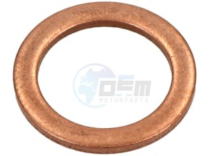 Product image: Piaggio - 127927 - COPPER WASHER 10X14X1 