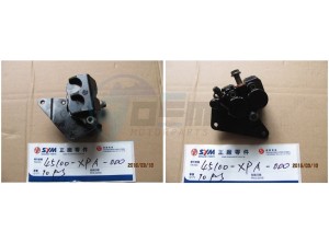 Product image: Sym - 45100-XPA-000 - FR. CALIPER ASSY 